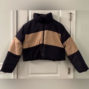 I Saw It First Cropped Puffer Jacket